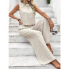 Casual Sleeveless Vest Casual Trousers Suit Summer Tank Top Casual Pants Set For Daily Wear Women’s Clothing - Image 11